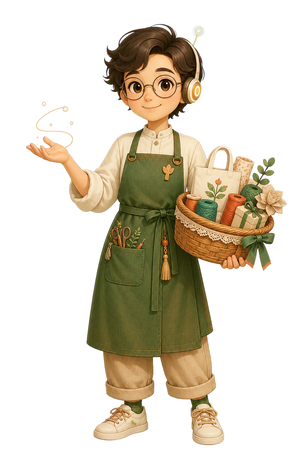 AI shopping guide for DIY kits and creative gifts at Kleines Glück Magdeburg