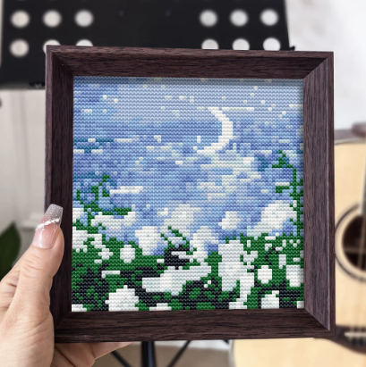 Cross-stitch kit - Healing landscape at Kleines Glück in Magdeburg