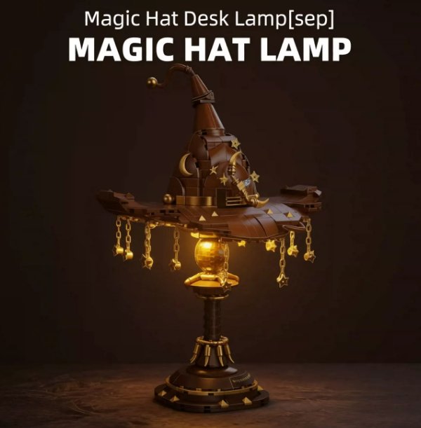 Magic hat desk lamp at Kleines Glück in Magdeburg